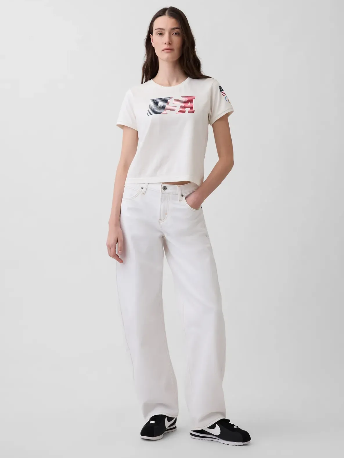 Team USA Crop T-Shirt