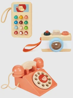 Tech Gadget Playset Phones and Camera Toddler Toy Bundle