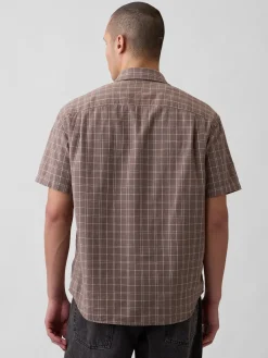 Textured Linen-Cotton Shirt