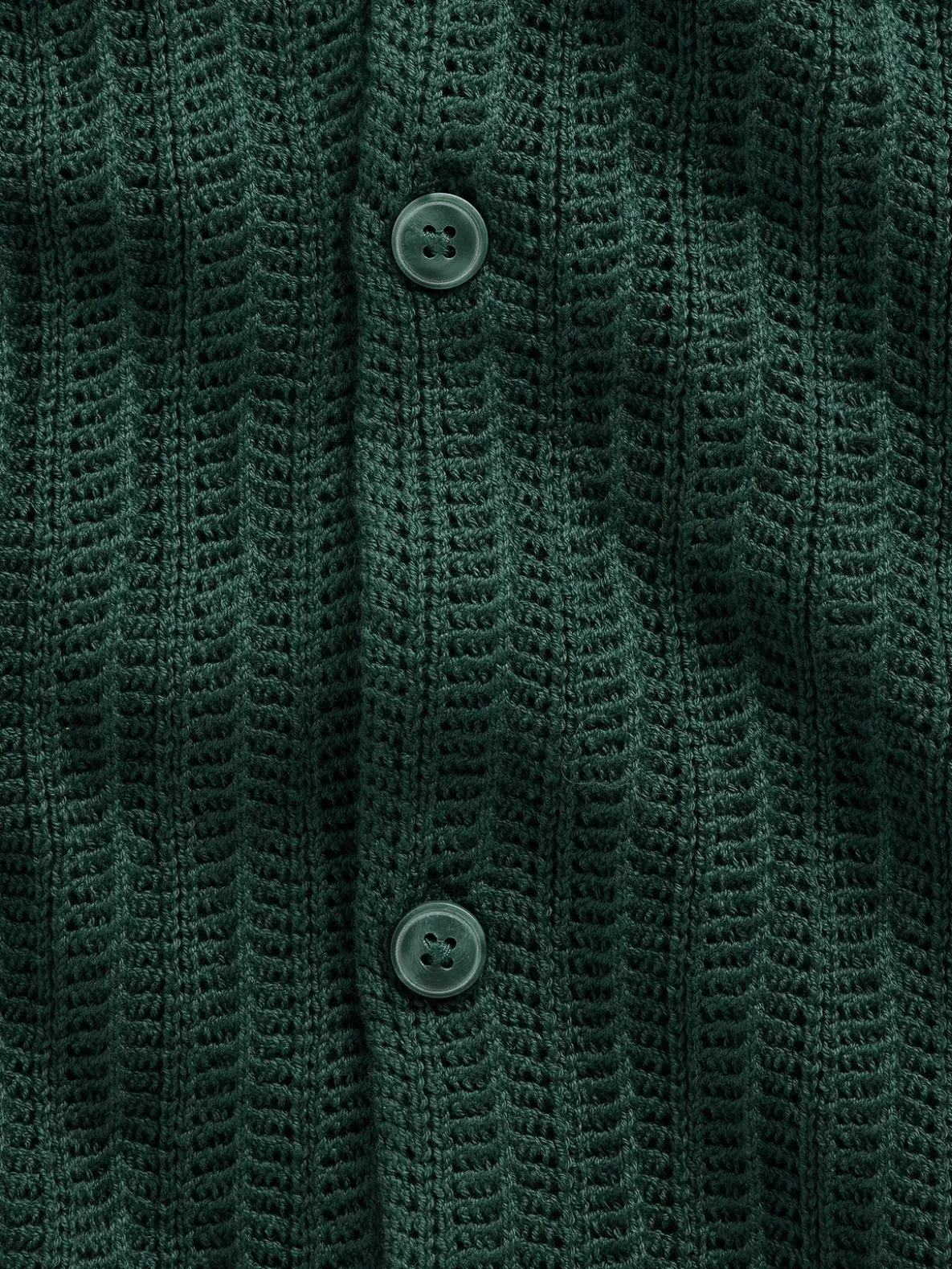 Textured Relaxed Sweater Shirt