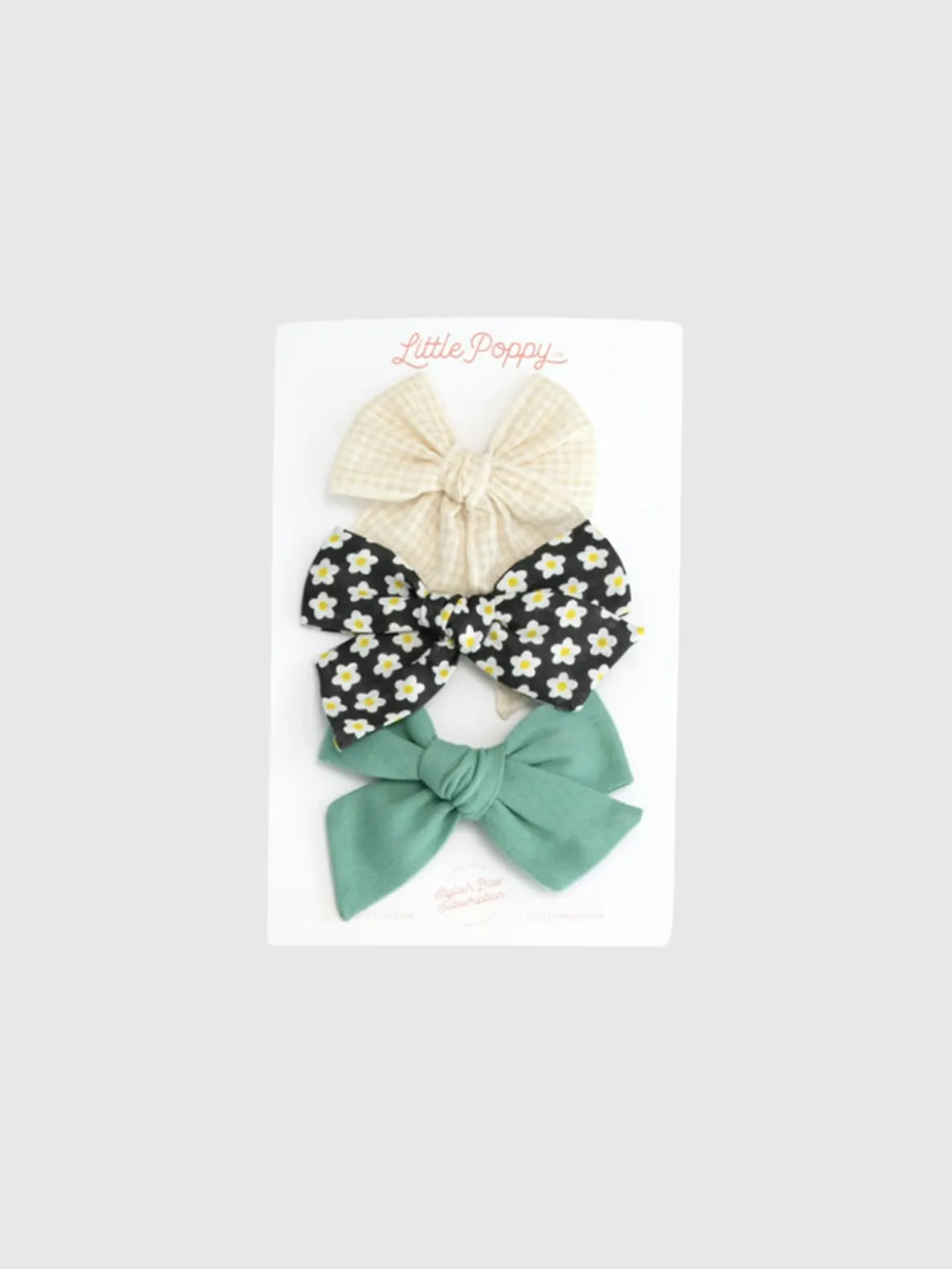 The Kayla Bow Clip Set