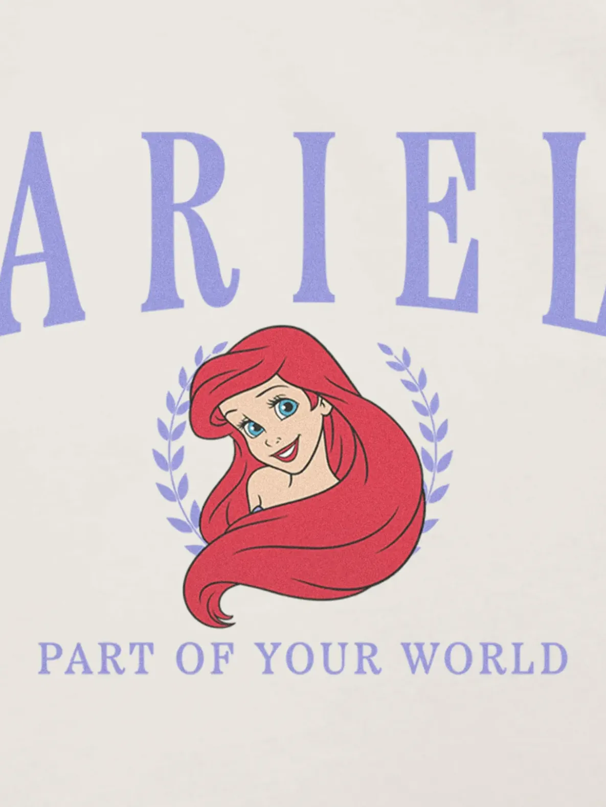 Toddler Ariel Collegiate Graphic T-Shirt