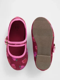 Toddler Corduroy Mary Jane Flats