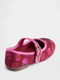 Toddler Corduroy Mary Jane Flats