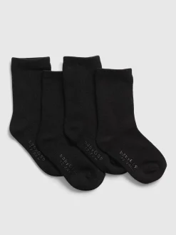 Toddler Crew Socks (4-Pack)