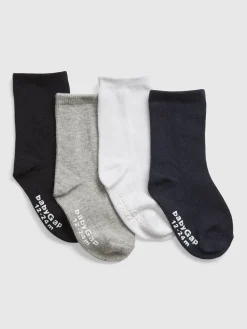 Toddler Crew Socks (4-Pack)