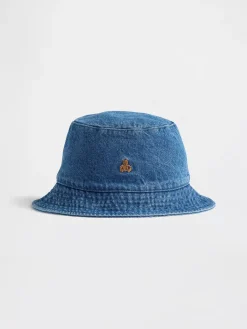 Toddler Denim Brannan Bear Bucket Hat