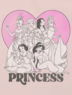Toddler Disney Princess Heart Graphic T-Shirt