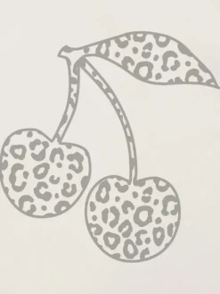 Toddler Leopard Cherries Graphic T-Shirt