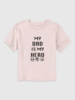 Toddler Marvel Hero Dad Graphic Tee