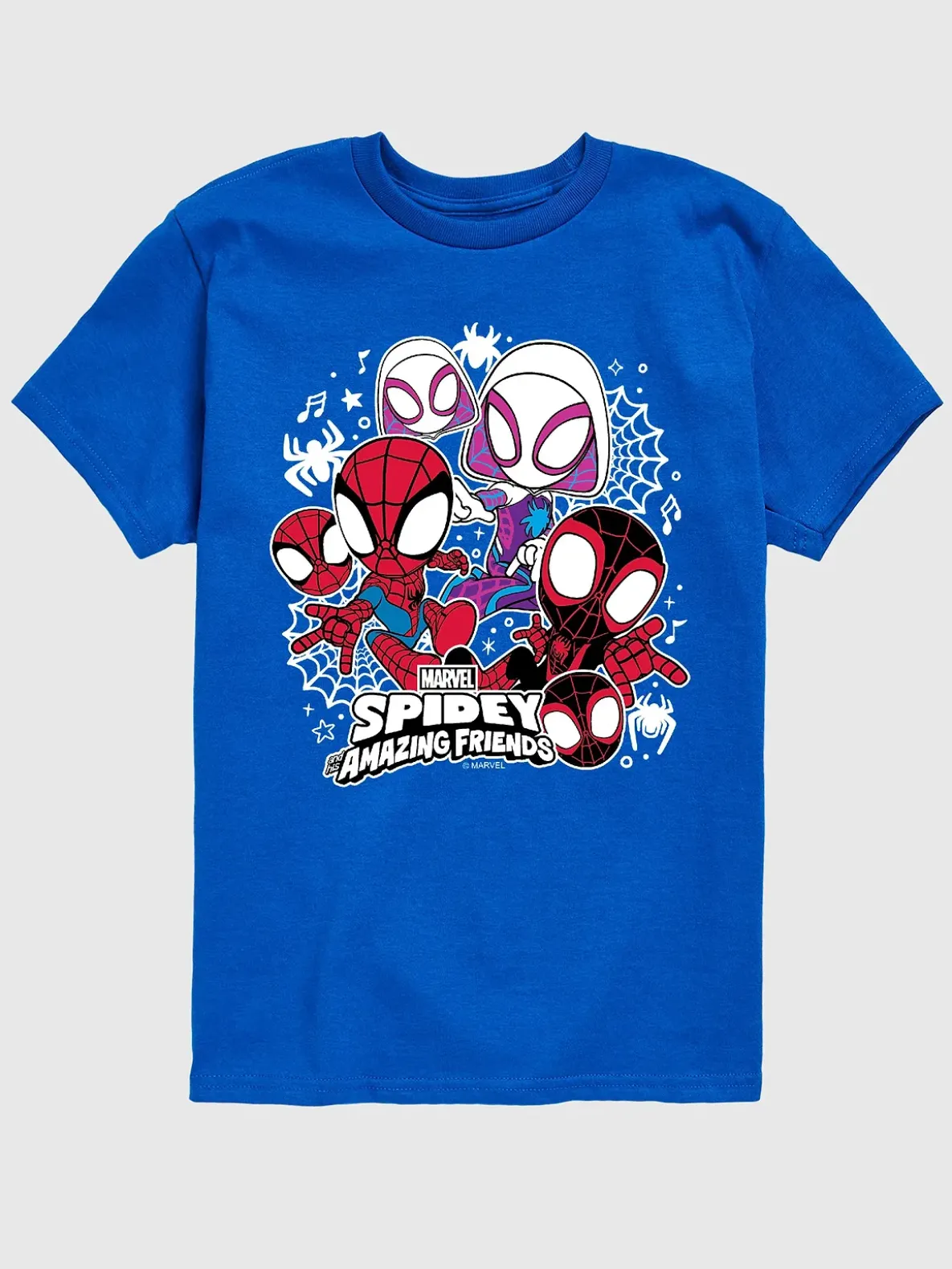 Toddler Marvel Spidey And Friends Short Sleeve Graphic Tee
