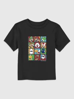 Toddler Nintendo Character Box Up Graphic T-Shirt