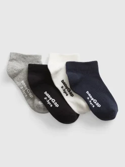 Toddler No Show Socks (4-Pack)