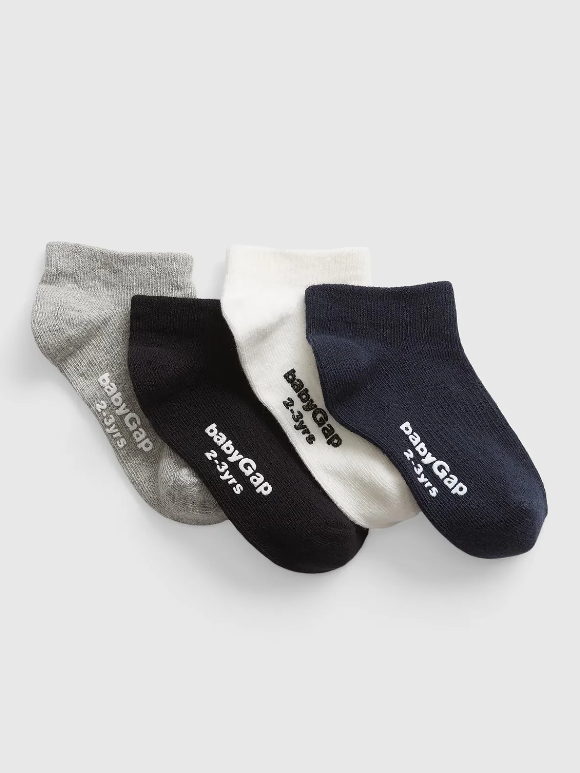 Toddler No Show Socks (4-Pack)