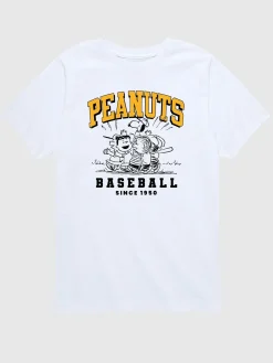 Toddler Peanuts Baseball Short Sleeve Tee