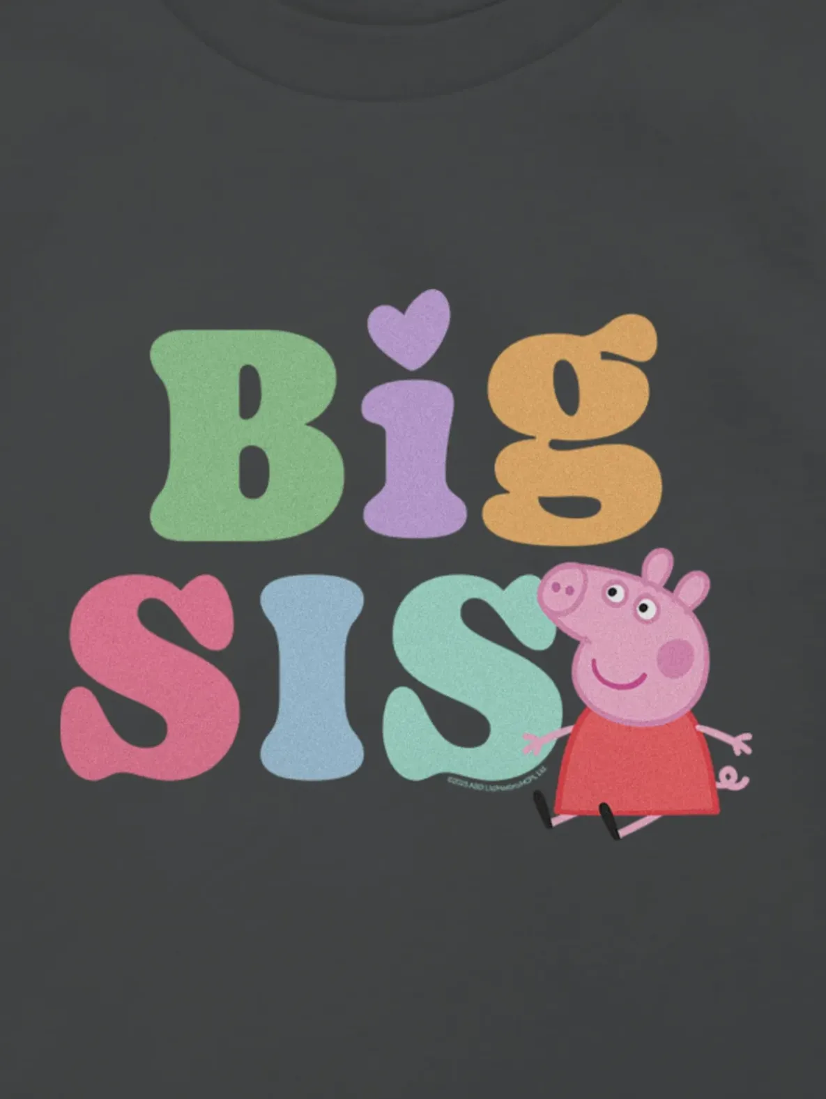 Toddler Peppa Pig Big Sis Graphic T-Shirt