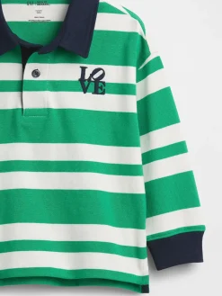 Toddler Robert Indiana LOVE Rugby Shirt