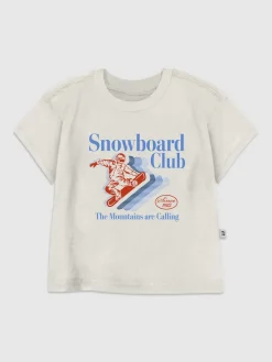 Toddler Snowboard Club Graphic T-Shirt