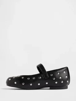Toddler Studded Mary Jane Flats