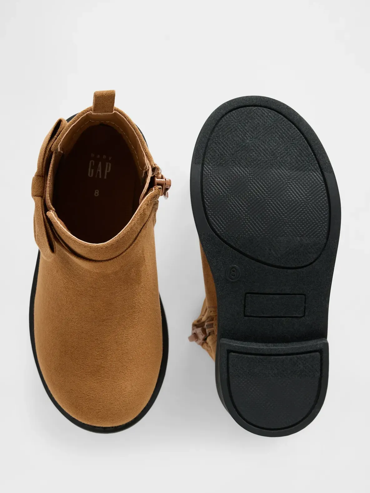 Toddler Vegan Suede Bow Chelsea Boots