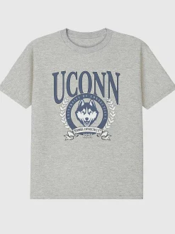 UConn Laurel Crest Graphic T-Shirt
