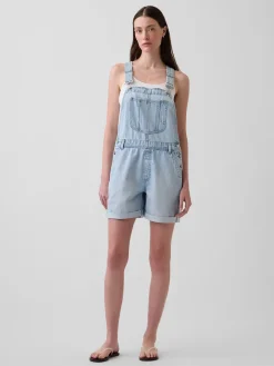 UltraSoft Denim Loose Shortalls