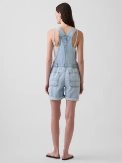 UltraSoft Denim Loose Shortalls