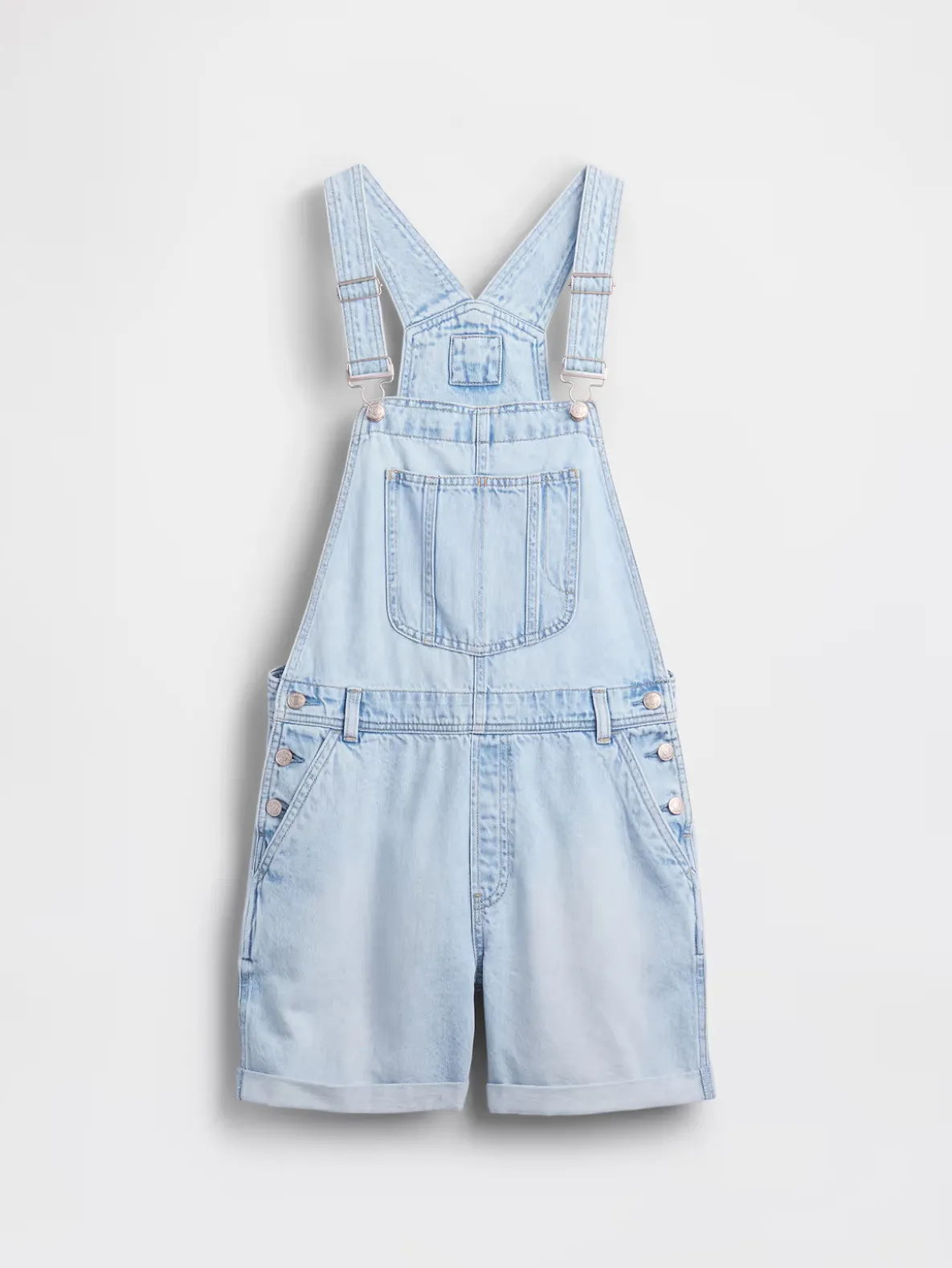 UltraSoft Denim Loose Shortalls