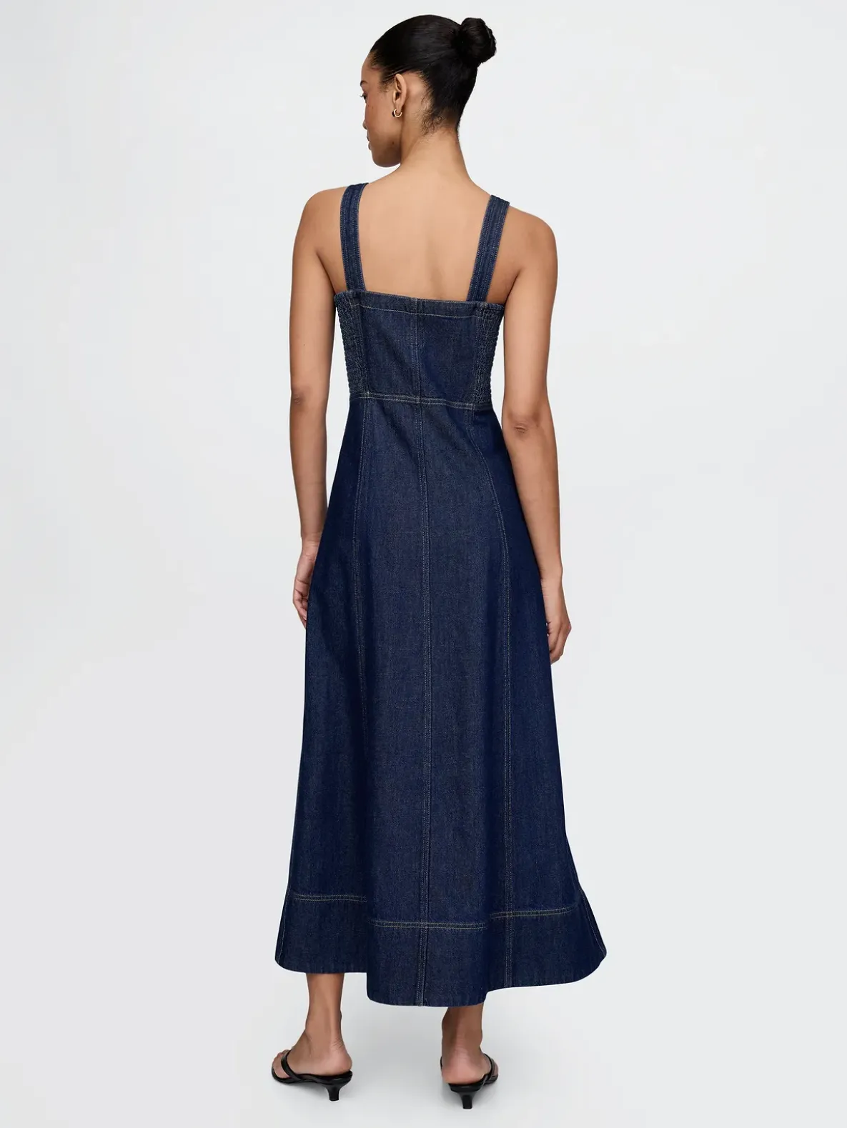 UltraSoft Denim Maxi Dress