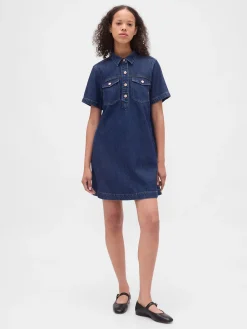 UltraSoft Denim Mini Dress