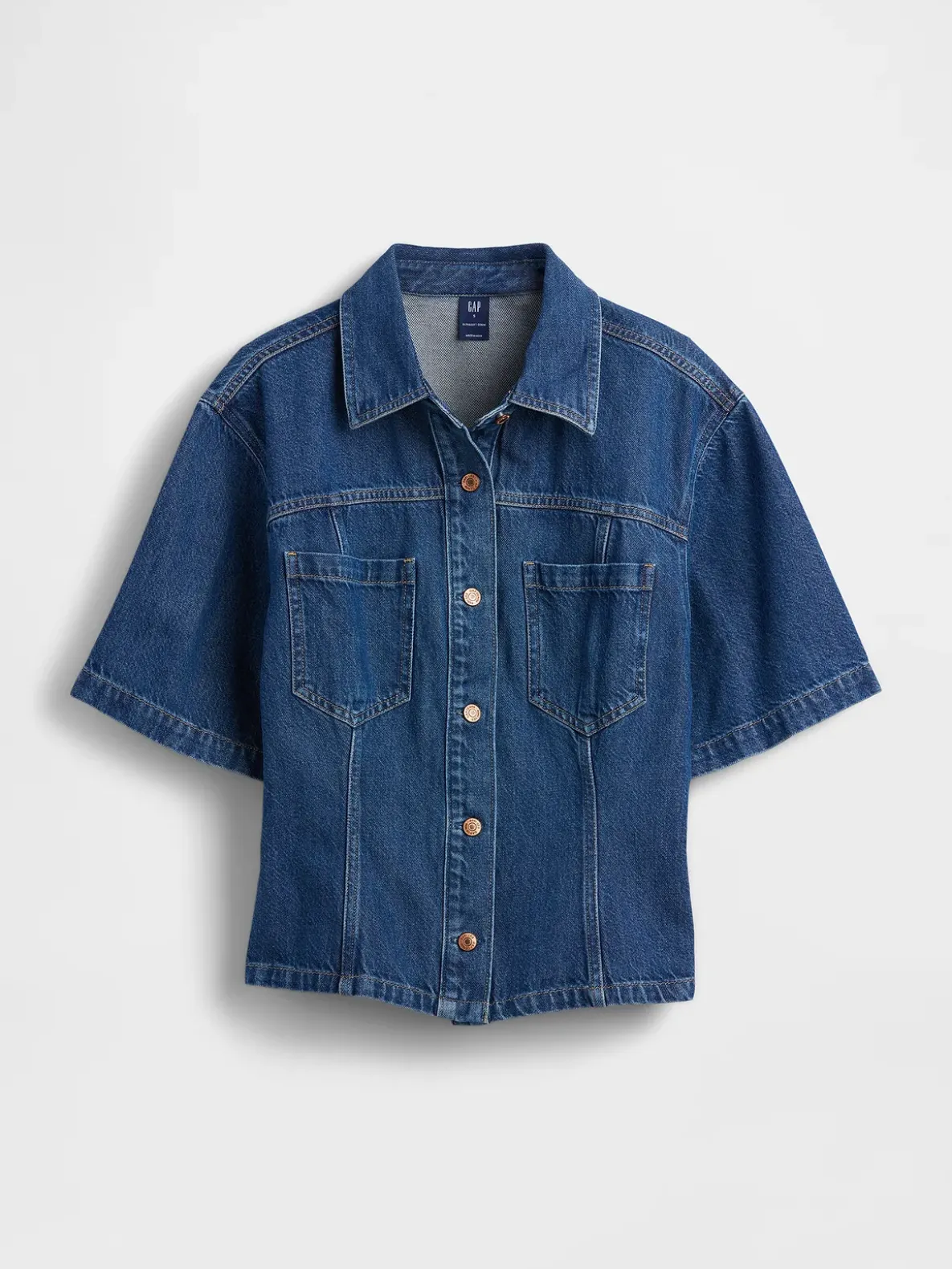 UltraSoft Denim Pocket Shirt