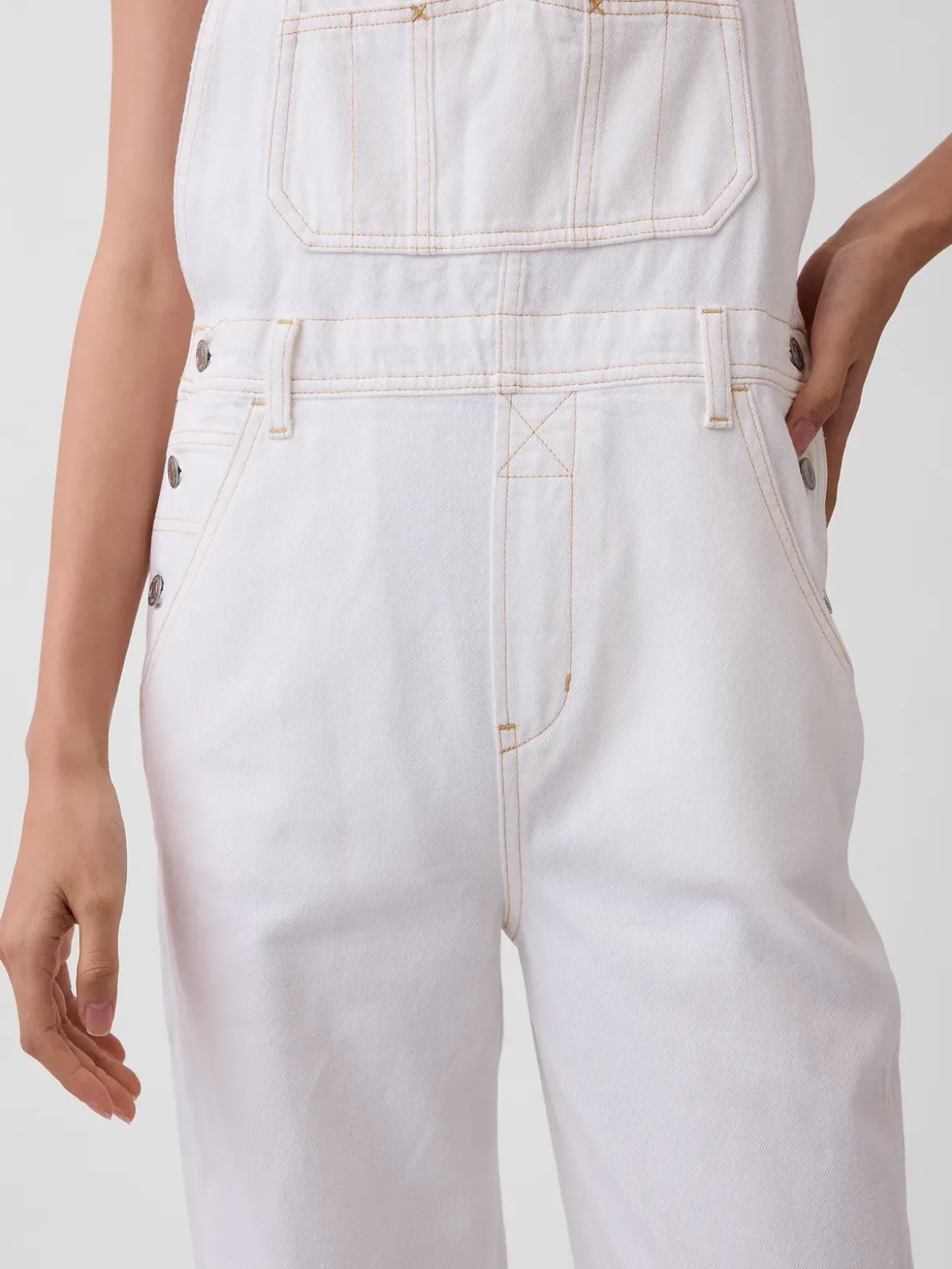 UltraSoft Denim '90s Loose Overalls