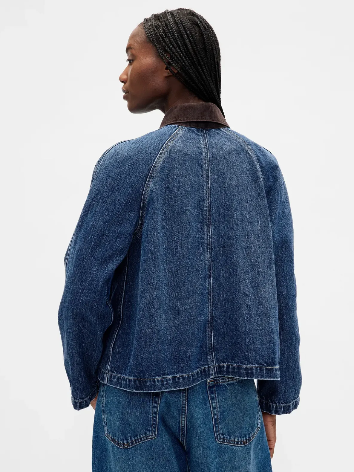 UltraSoft Denim Swing Chore Jacket