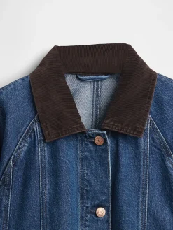 UltraSoft Denim Swing Chore Jacket