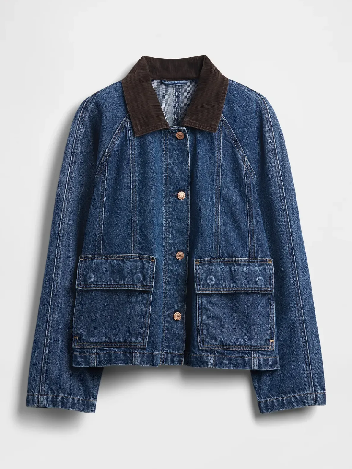 UltraSoft Denim Swing Chore Jacket