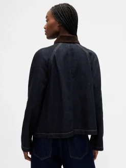 UltraSoft Denim Swing Chore Jacket