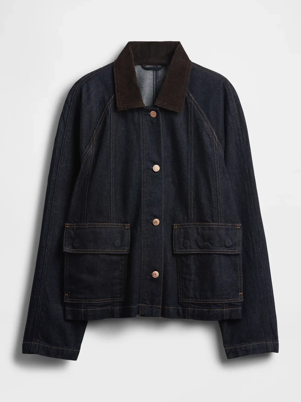 UltraSoft Denim Swing Chore Jacket