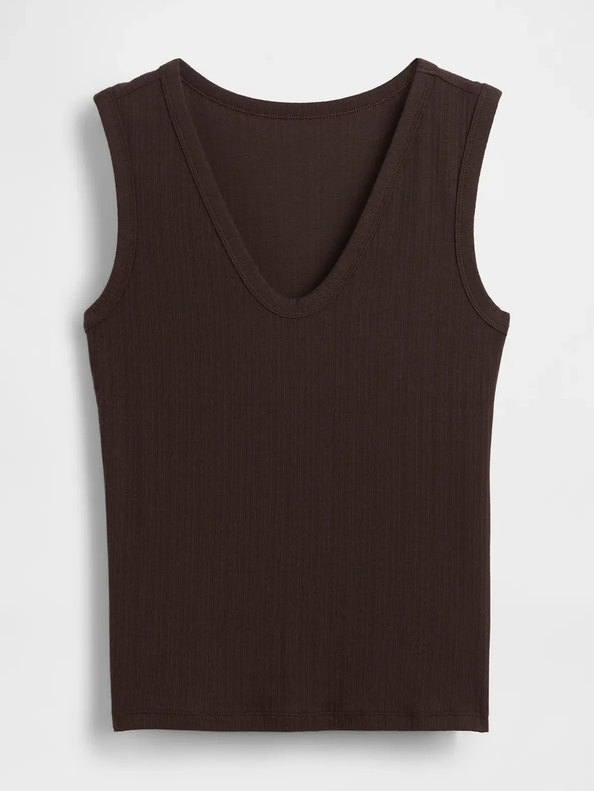 Variegated Rib Tank Top