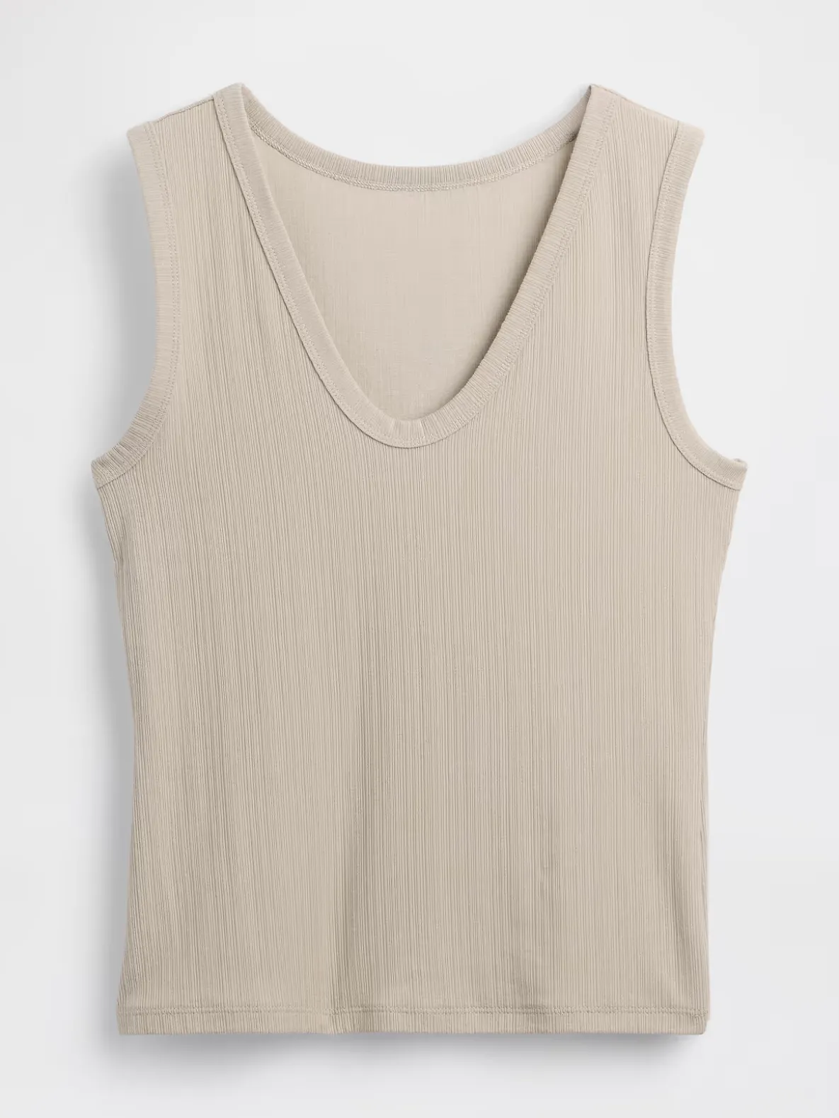 Variegated Rib Tank Top