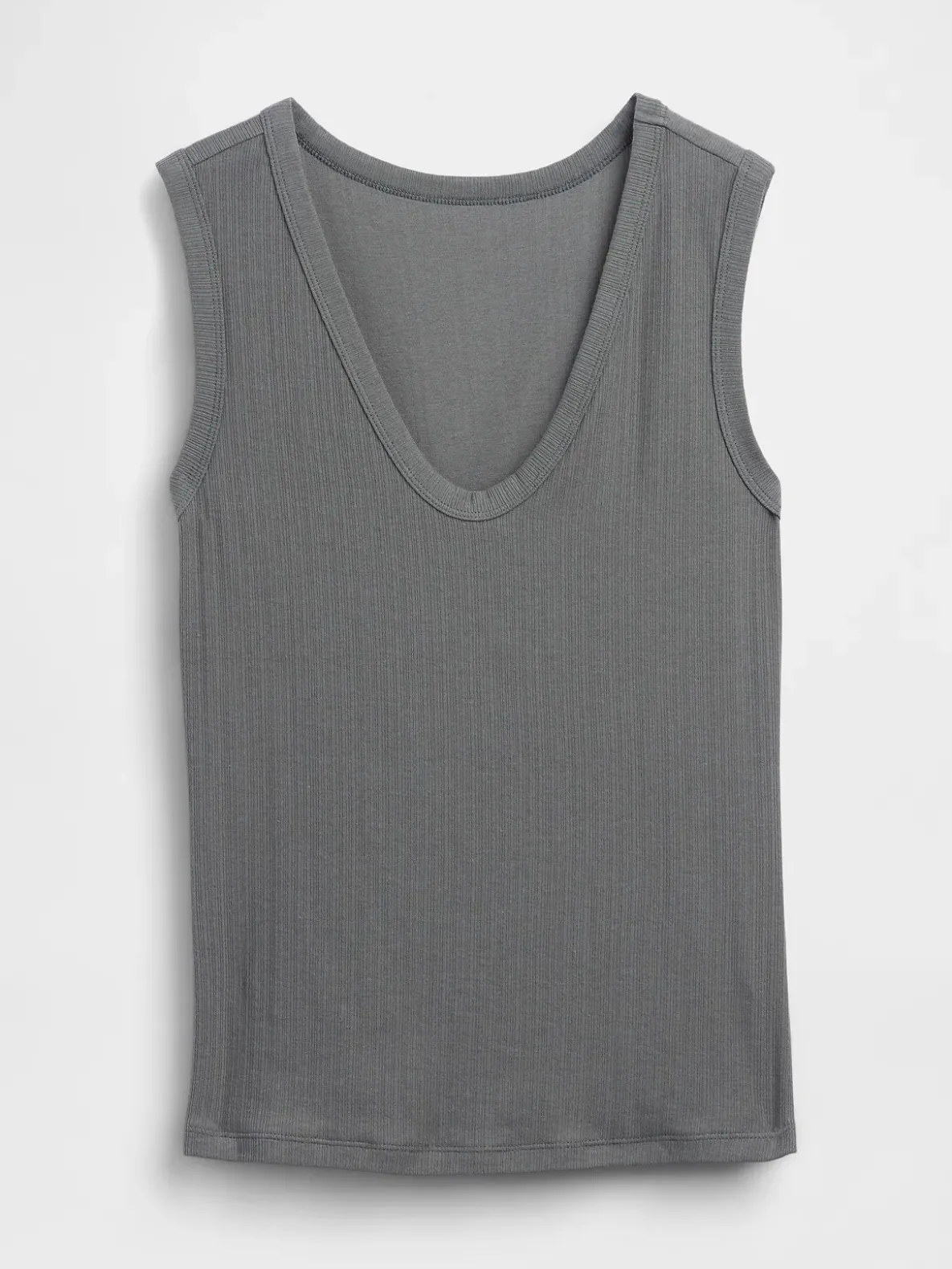 Variegated Rib Tank Top