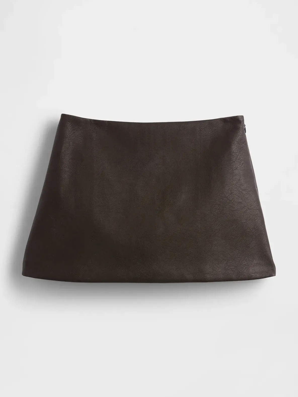 Vegan Leather Mini Skort