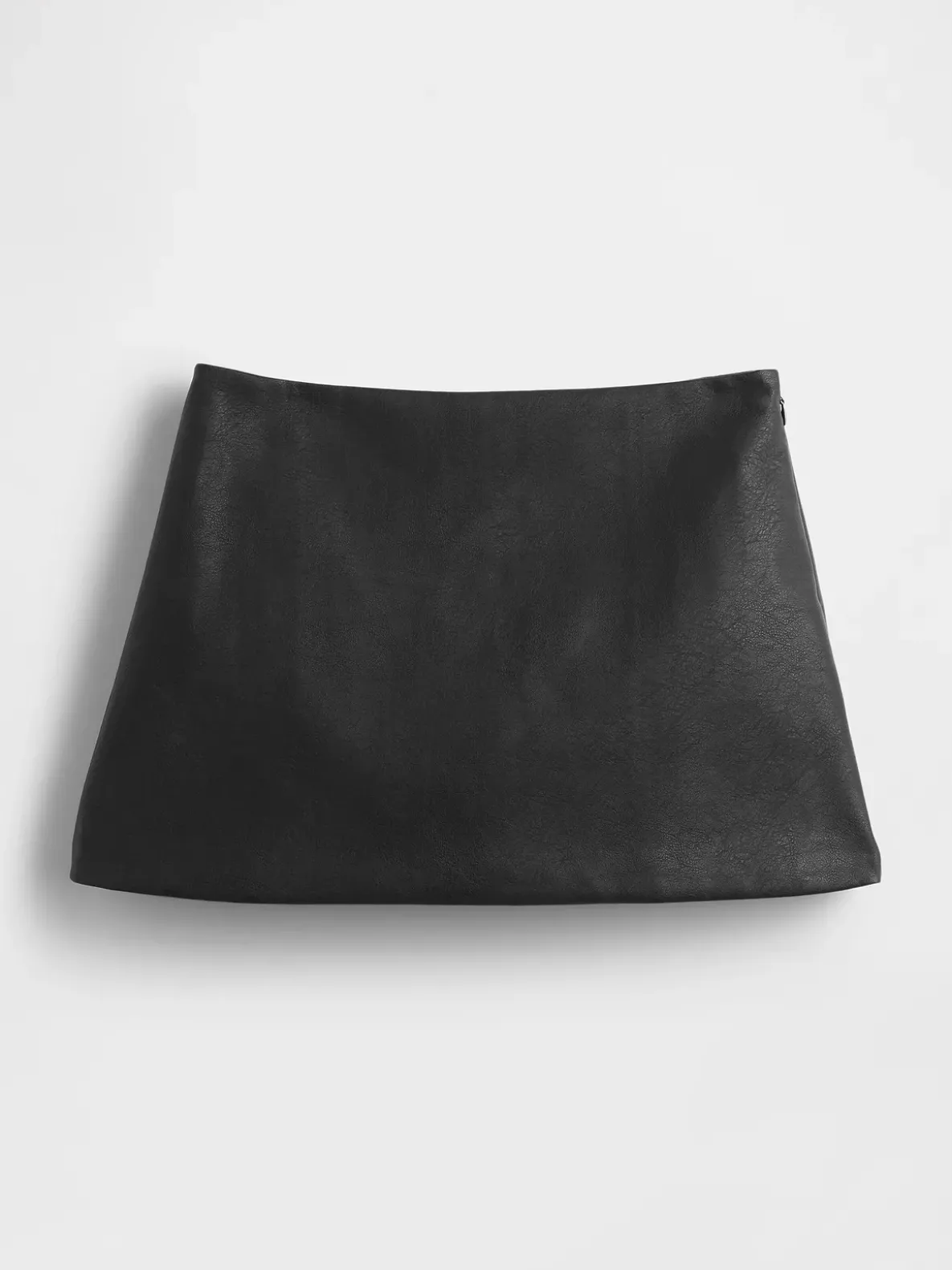 Vegan Leather Mini Skort