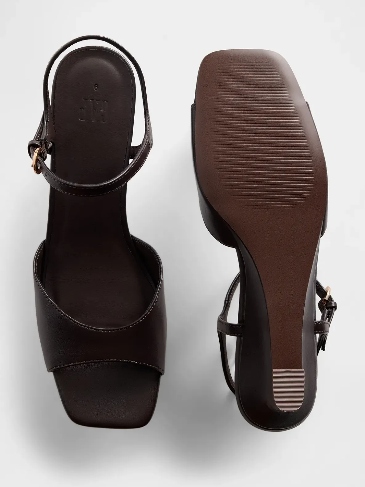 Vegan Leather Wedge Sandals