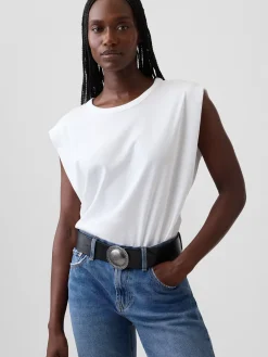 Vegan Leather Western Belt