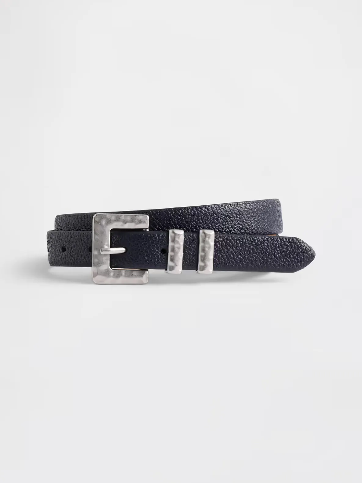 Vegan Pebble Leather Belt