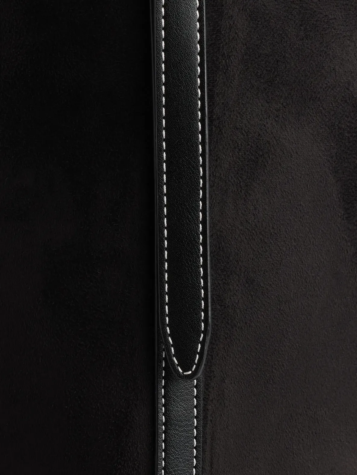Vegan Suede Bucket Bag