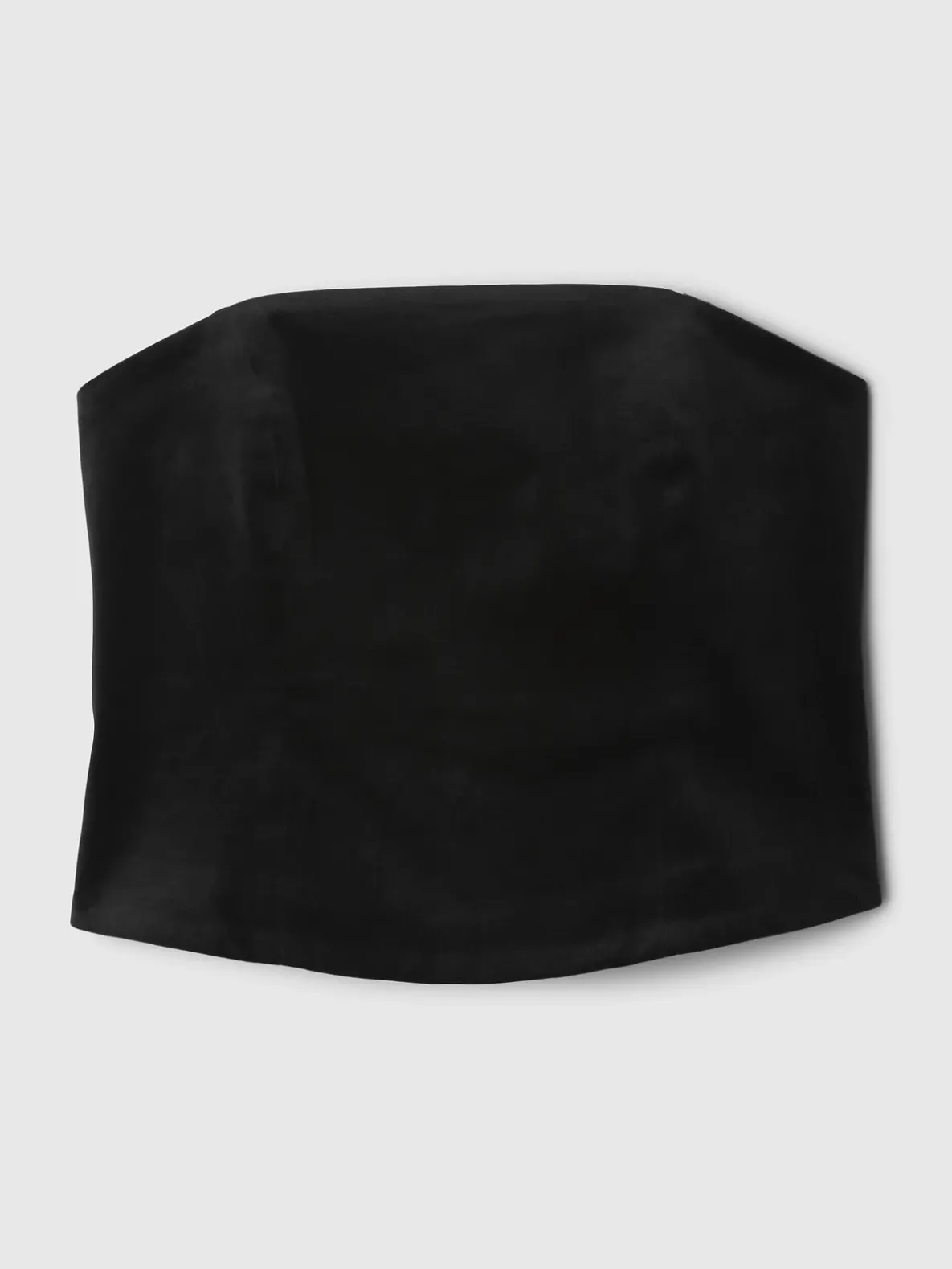 Velvet Crop Tube Top