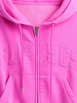 VintageSoft 1969 Logo Zip Hoodie