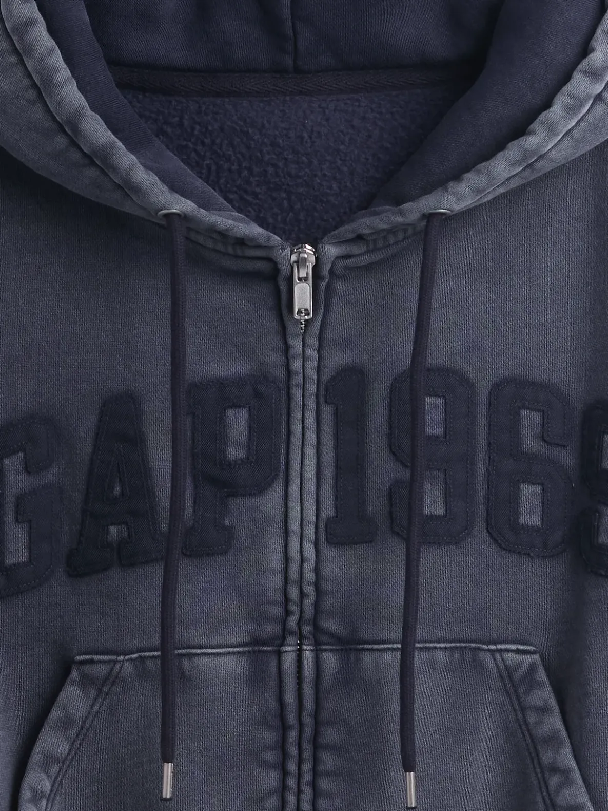 VintageSoft 1969 Logo Zip Hoodie