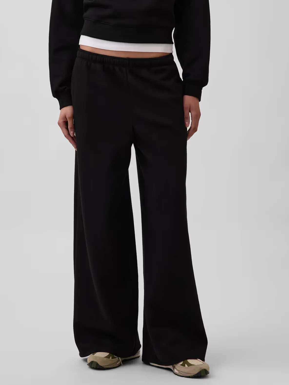 VintageSoft Baggy Wide-Leg Sweatpants